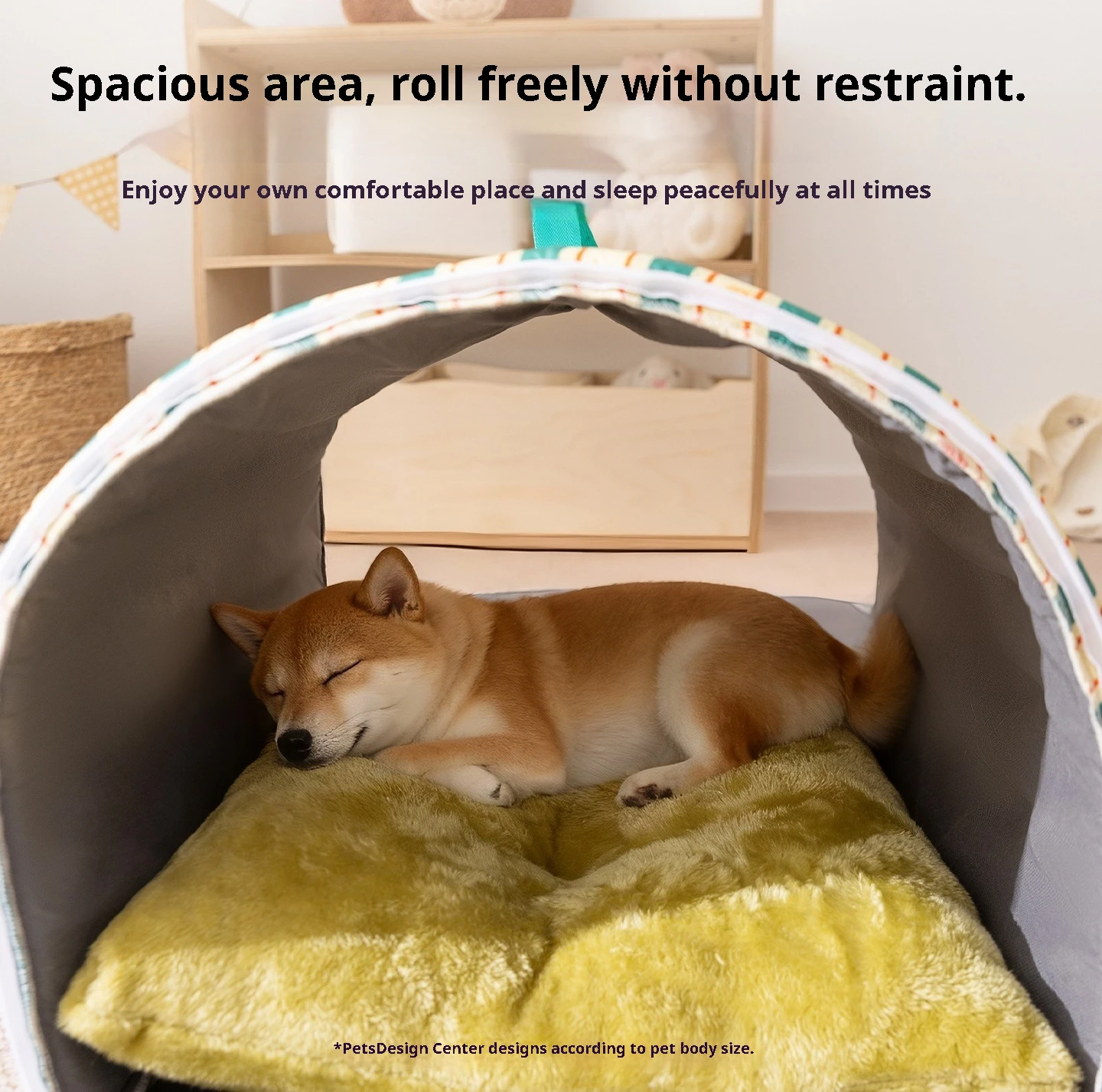 Large Dog House Winter Warm Insulated Outdoor Dog Kennel for Extra Big Dogs Weatherproof Heated Pet Shelter with Removable Roof - view 4