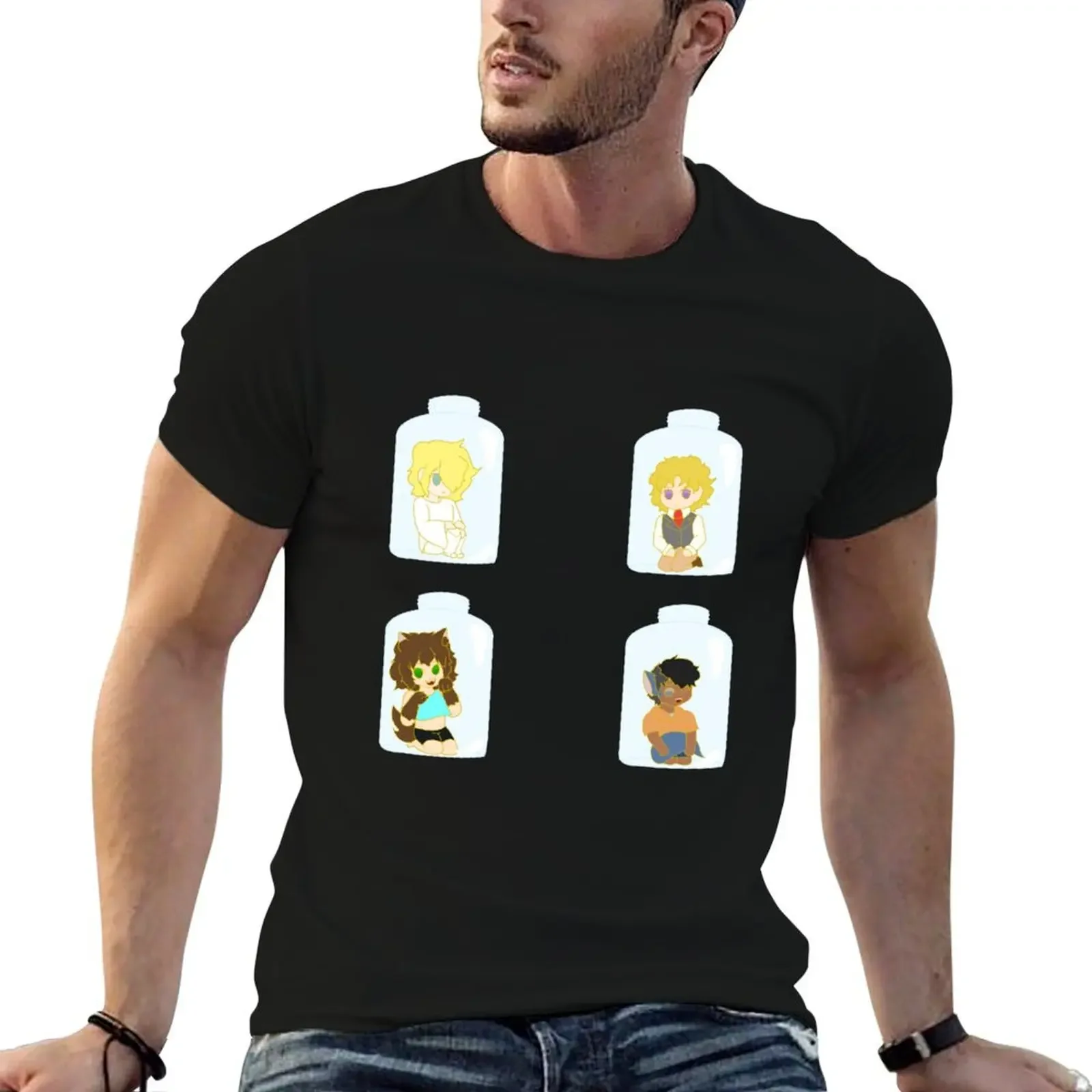 Boys in jars T-Shirt plus size tops football t shirt luxury clothing labubu men t shirt