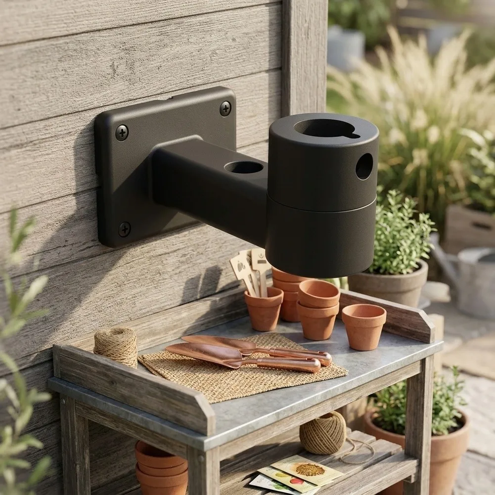 Wall Mount Bracket for Mammotion For Luba A1600 O1200 O800 and For Ecovacs GOAT For Antennas Flexible Mounting Options