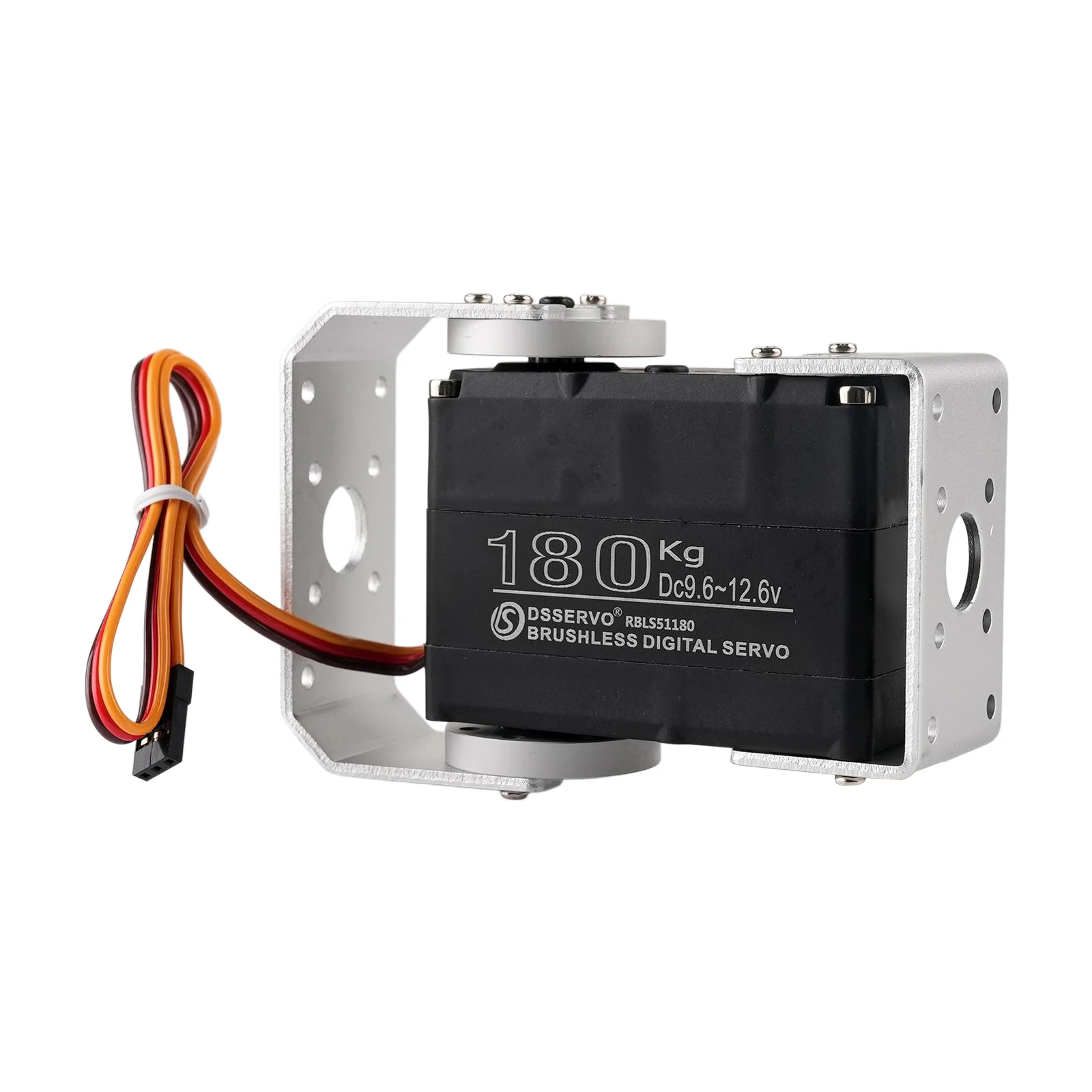 Servo digitale robot ad alta tensione da 180 kg con coppia elevata 12V/24V RBLS51180 Servomotore brushless ingranaggi in metallo per braccio robotico