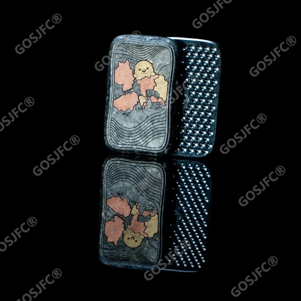 JJEDC Unlimited Pushing Slider Crystal Titanium 2026 GUANGZHOU EDC SHOW Fidget Toys For Adults Office Desk Accessories