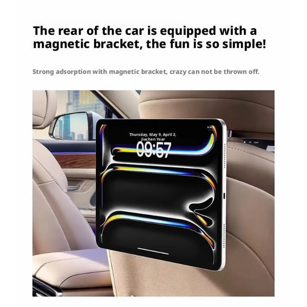 Universal Magnetic Tile Holder Suitable For IPad Tablet  Magnetic Sticker Mount Handheld E-book Reader Magnetic Tile