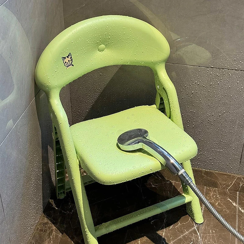 

Portable Toilet Footrest Stool Bathroom Chair Shower Tabouret De Toilette Bar Stool With Wheels Electric Jack Plastic Chairs