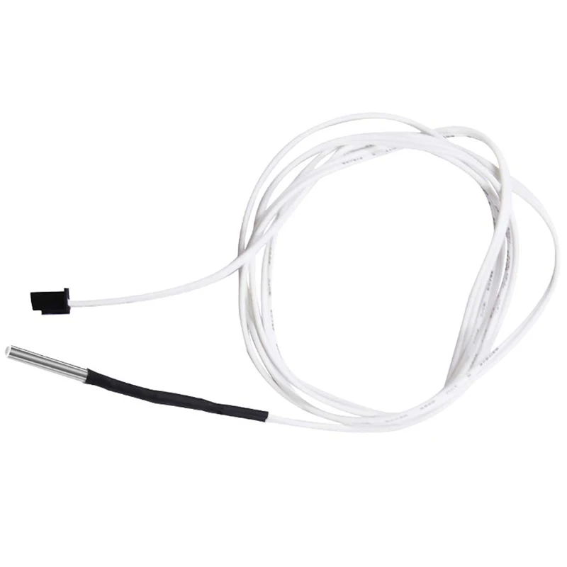 3D Printer HT-NTC100K Thermistor for Sensor Heater Block Hotend Extruder - 3X15 3950 Wiring Female 2Pin XH2.54(5 Pcs)