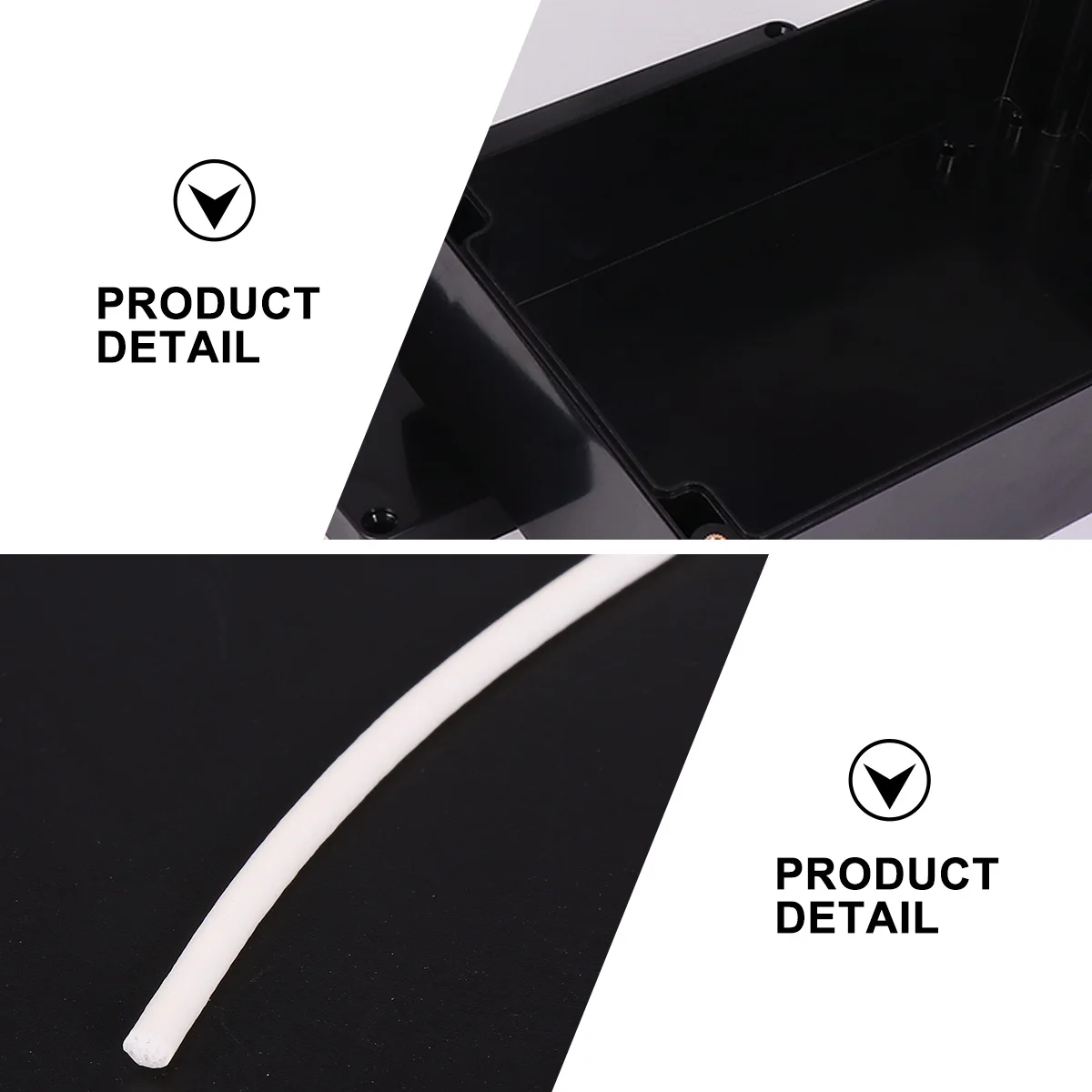 

1pc Waterproof Plastic Junction Box Sealed Electronic Project Enclosure For Outdoor Power Supply Electric Box Circuit Board