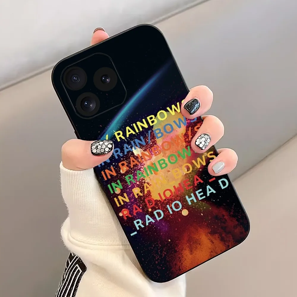 Radiohead Rock Band Phone Case For iPhone 8 11 12 13 Pro 14 15 Mini X XR XS max Plus Shell