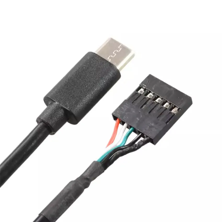 

1/3/5PCS Motherboard 5P/9P Dupont 2.54 to Type-C Android terminal wire