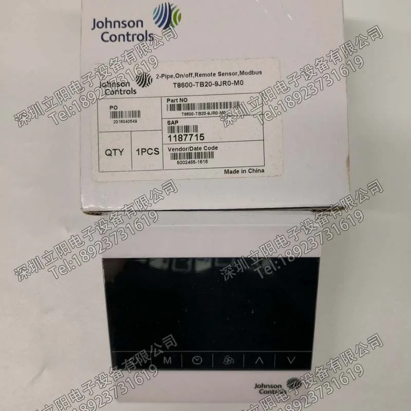 Johnson Controls T8600-TB20-TF20-9JR0-9JS0-M0-MO Air Conditioning Panel