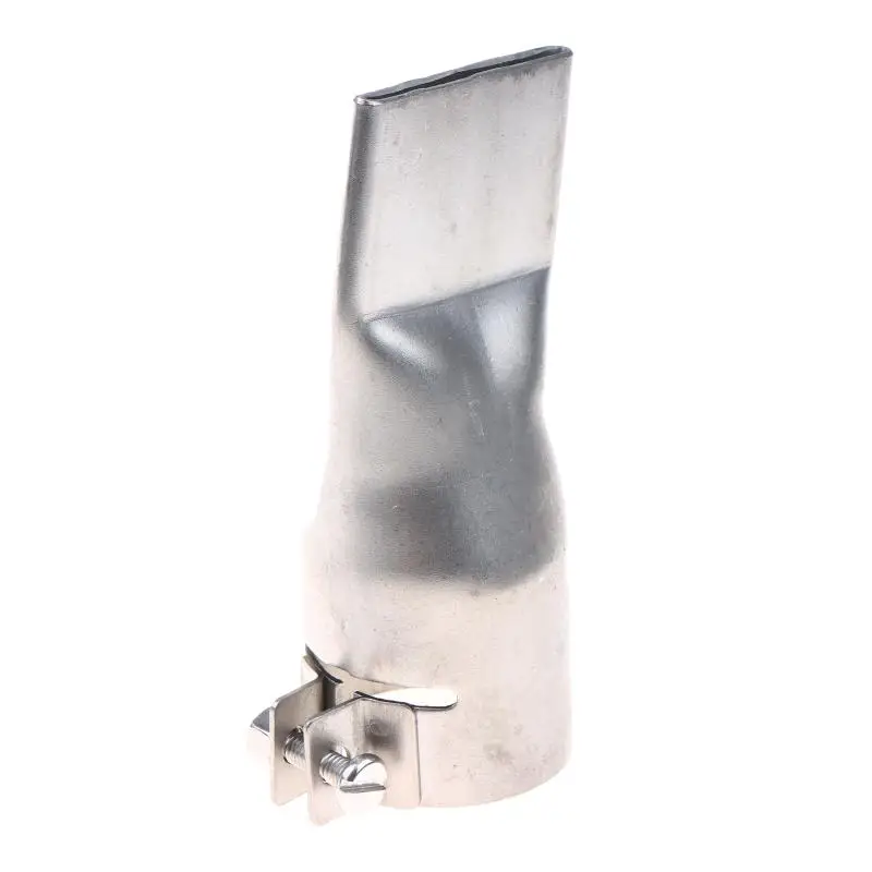 [40mm Flat Nozzle Stainless Steel Hot Air Welding Nozzle For Supplies Accessories Convenient Installation Stable Performance]