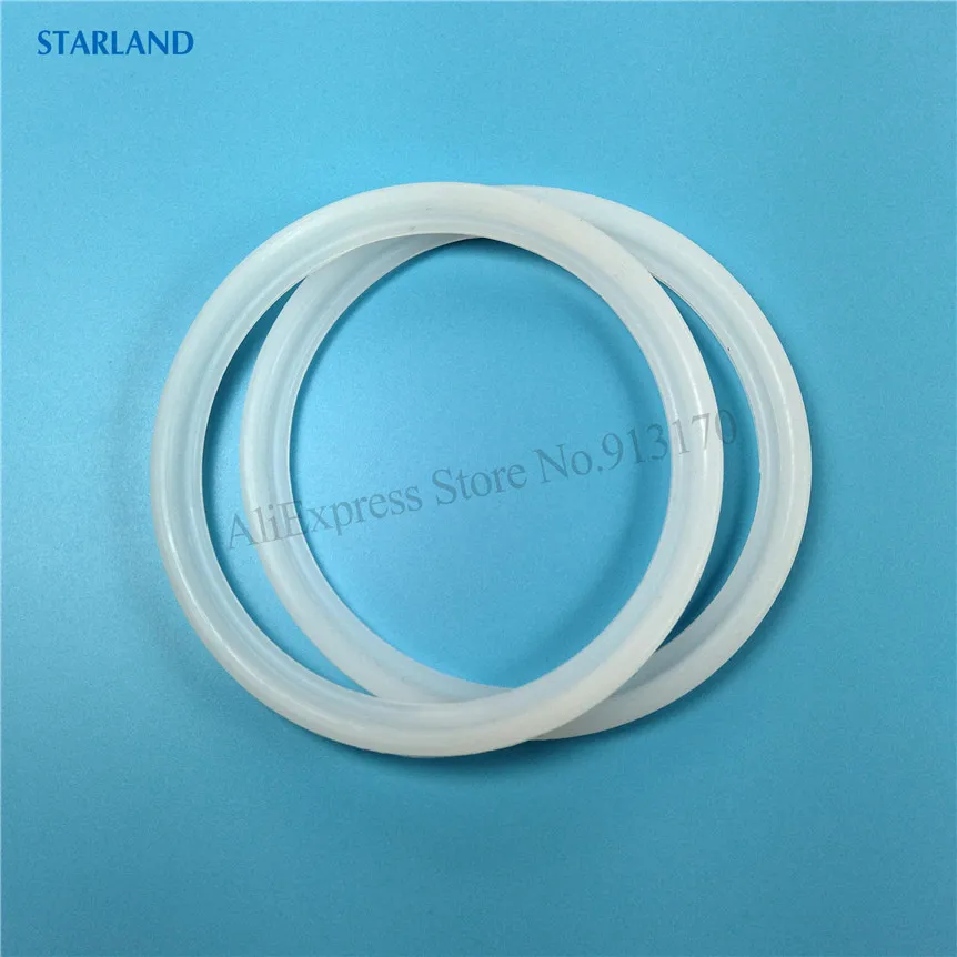 A Pair Big Sealing Rings Vevor Ice Cream Makers Accessories Silicone Circle Gaskets YKF Soft Serve Machines Fittings Two Pieces