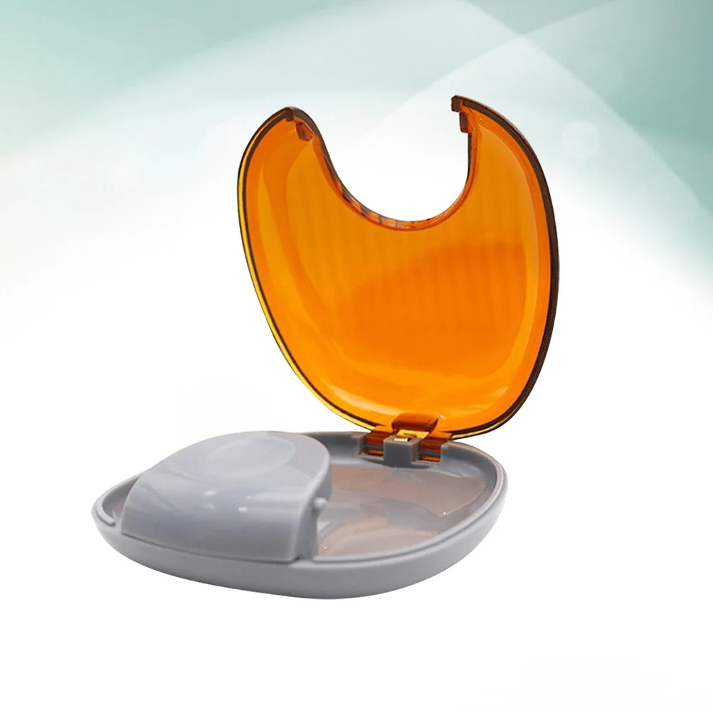 صندوق تخزين الأسنان الصناعية، استخدام عملي طويل الأمد، تجنب مياه الشرب العرضية، مناسب للسفر والتخييم ورحلة العمل #3