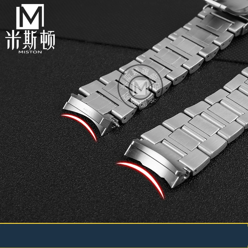 Steel strap for citizen Skyhawk metal strap Blue Angel Generation II watchband AT8020-54L JY8078-52L solid steel strap men chain