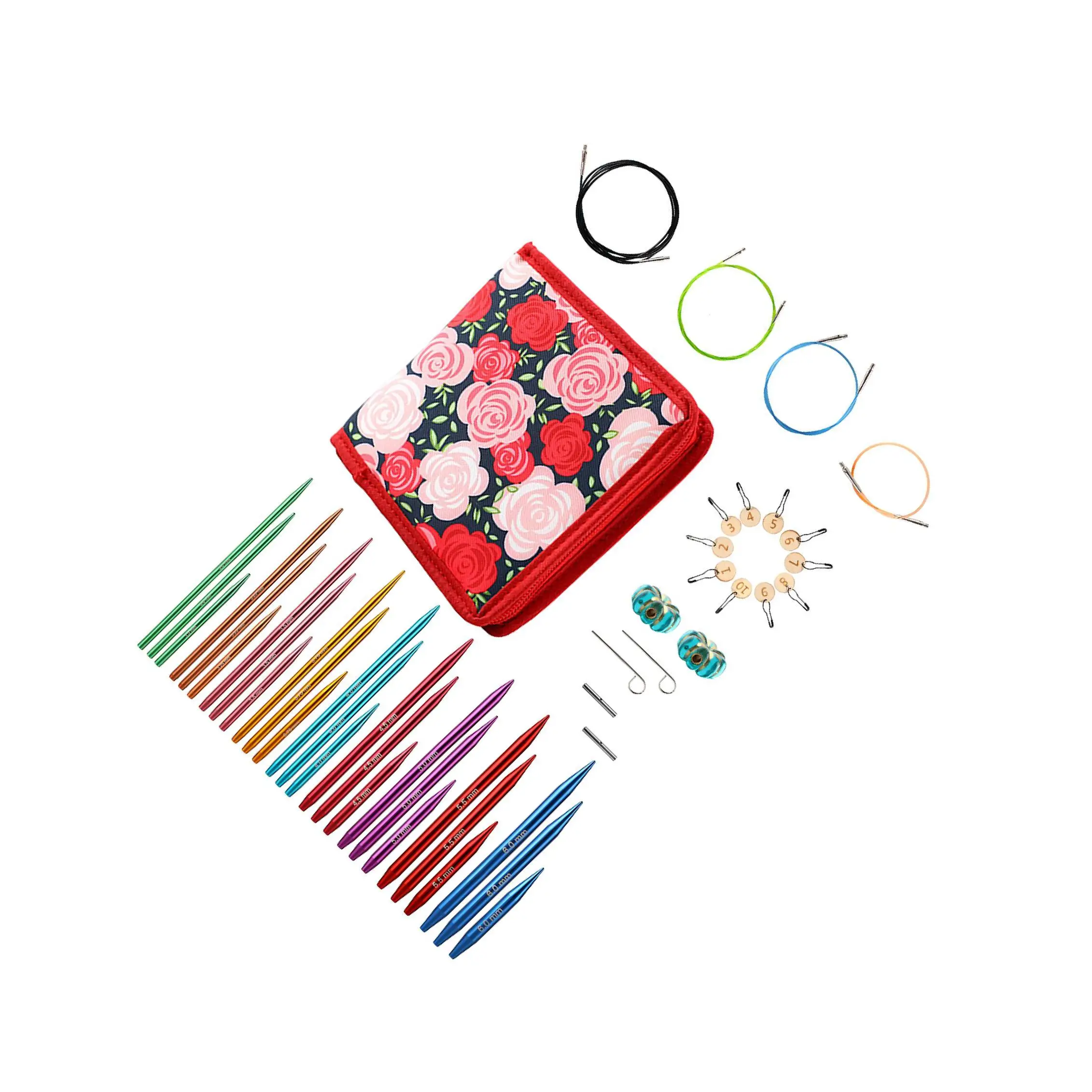 

Circular Knitting Needle Tool Knitting Craft Tool for Beginner Scarf Knitter