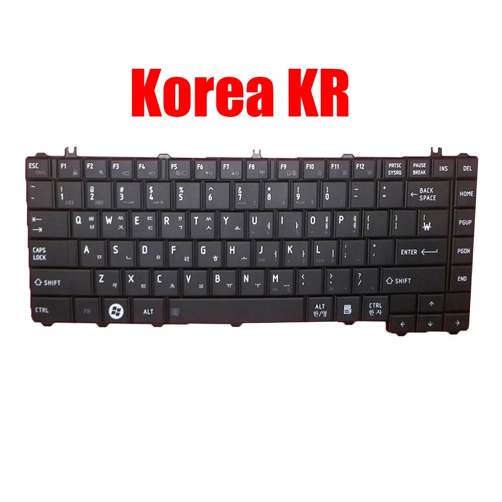 

KR TR RU Laptop Keyboard For Toshiba For Satellite L600 L600D L630 L640 L645 L645D C600 C600D 002L09M76LHC02 Korea Turkey Russia