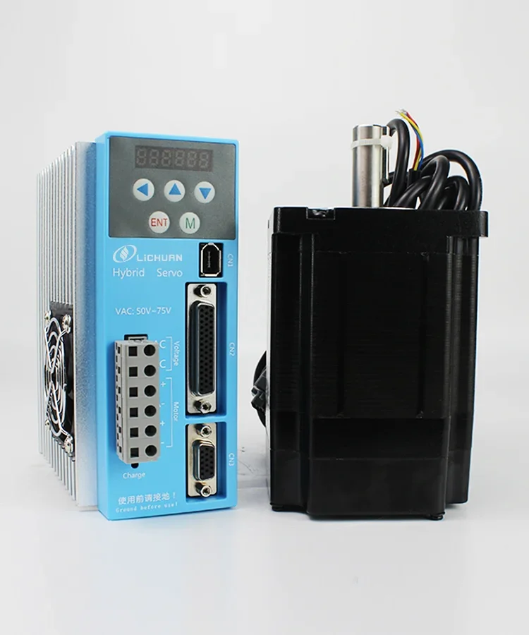 2026 LICHUAN Motor Stepper 220V 10N.m 3 Phase Nema 34 Closed Loop Stepper Motor Driver Kit LC86H3129+LCDA2260E