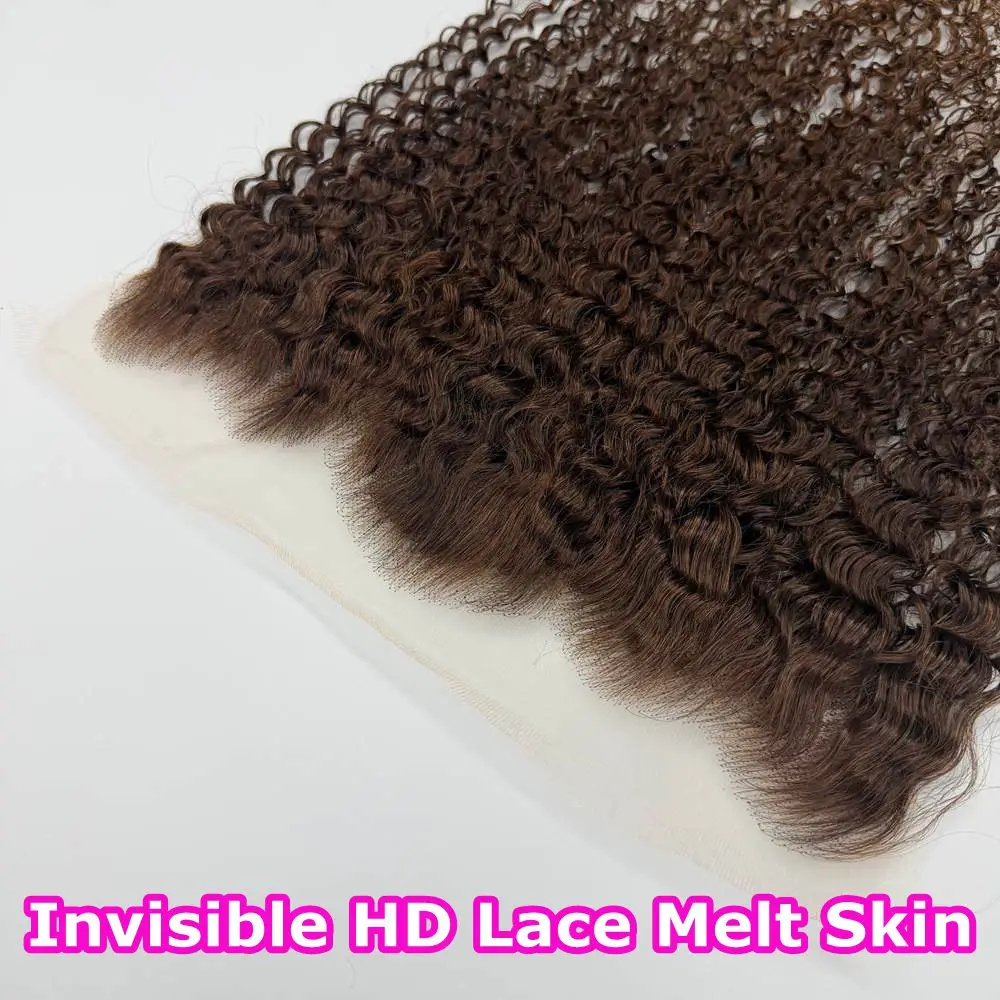 100% حقيقي HD غير مرئي 13x4 13x6 الدانتيل أمامي فقط تذوب الجلد قبل قطعها 2x6 5x5 6x6 7x7 السويسري إغلاق كامل فقط الشعر البشري الخام