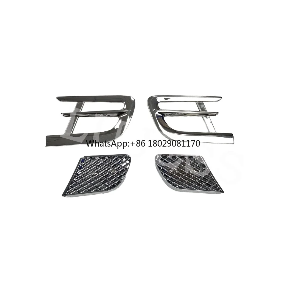 3Y0821657 3Y0821658 Car Grills Side Vents Wing Trim Mesh For Bentley Mulsanne Fender Vents Grille Mesh High Quality