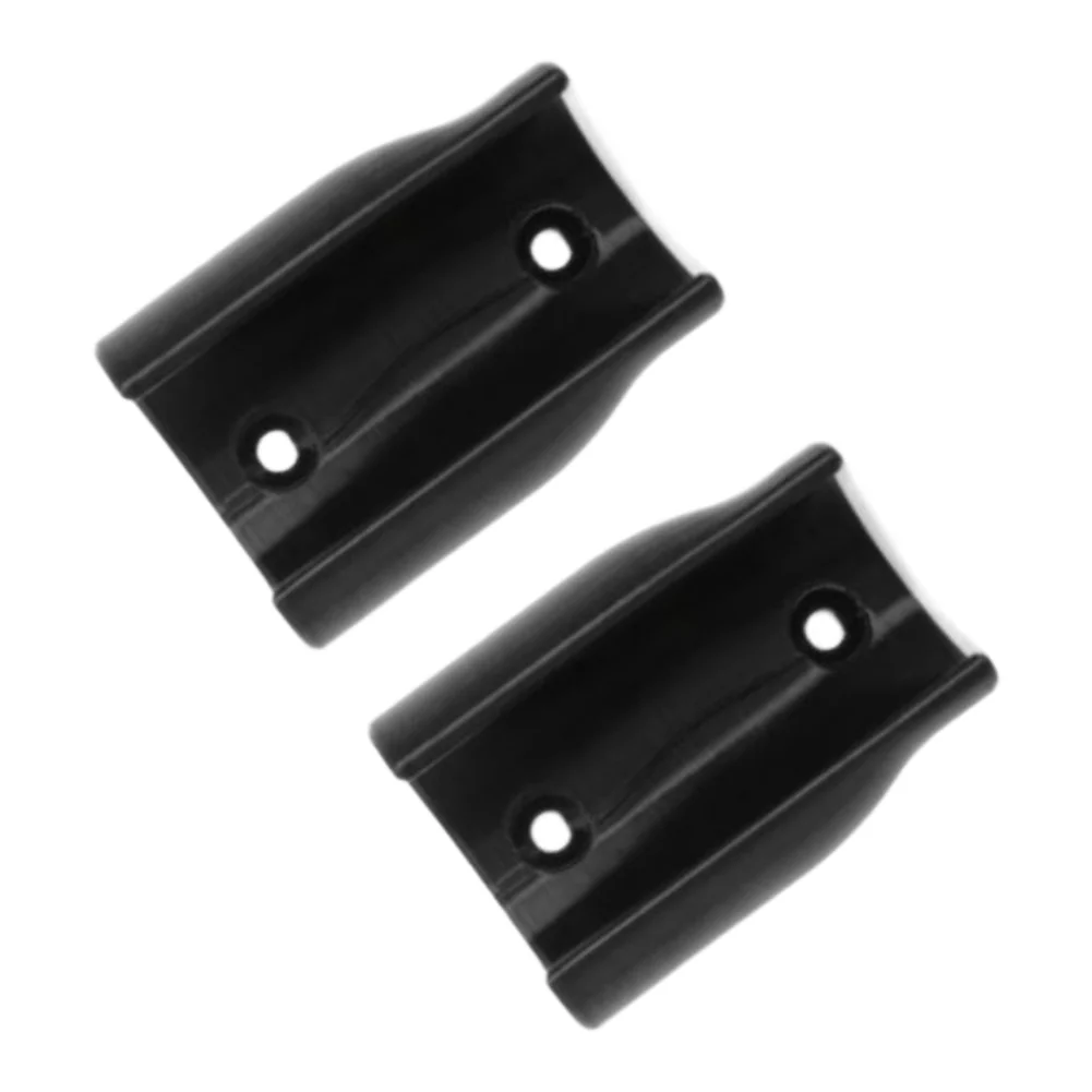 Set of 2 Non Slip Wall Mounted Hose Holders for Garden Hose Connections and Accessories Compact Storage Design