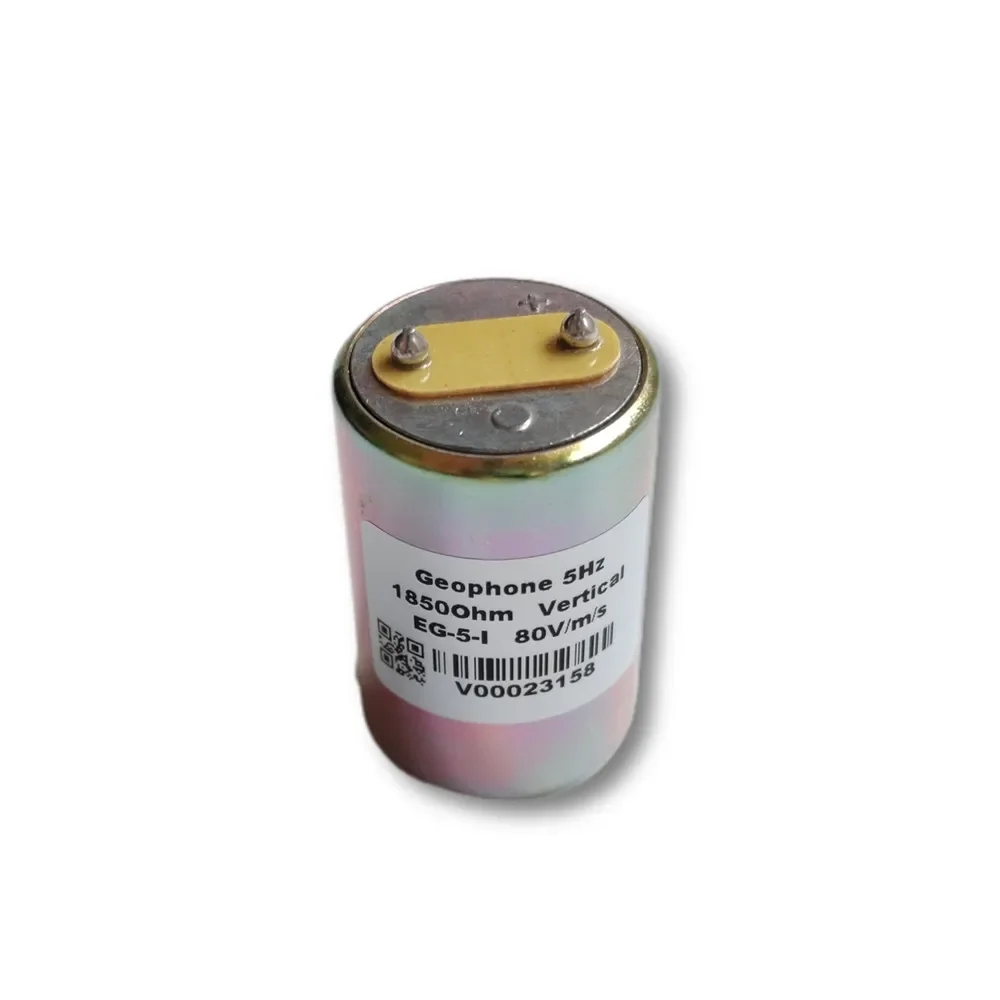 2026 New Arrival High Sensitivity Geophone 5Hz Vertical Sensitivity 80 V/m/s EG-5-I Seismic Geophone 5 Hz Sensor