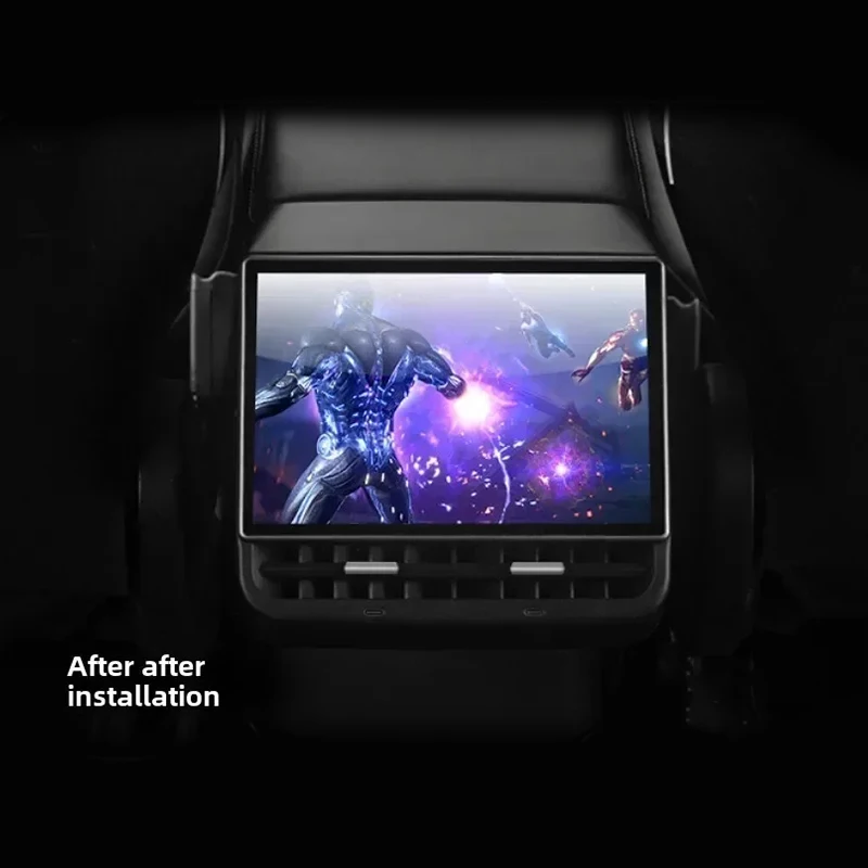 Suitable 8.66 Inch Rear Display Screen for Tesla Model 3 2017-2023 Model Y 2019-2024 4G+64G Rear Entertainment Display Support