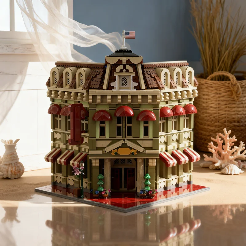 

3451pcs MOC Magic Kingdom Crystal Arts Disneieny Model Building Blocks Creative Gift DIY Display Decor Adult Premium Kids Desk