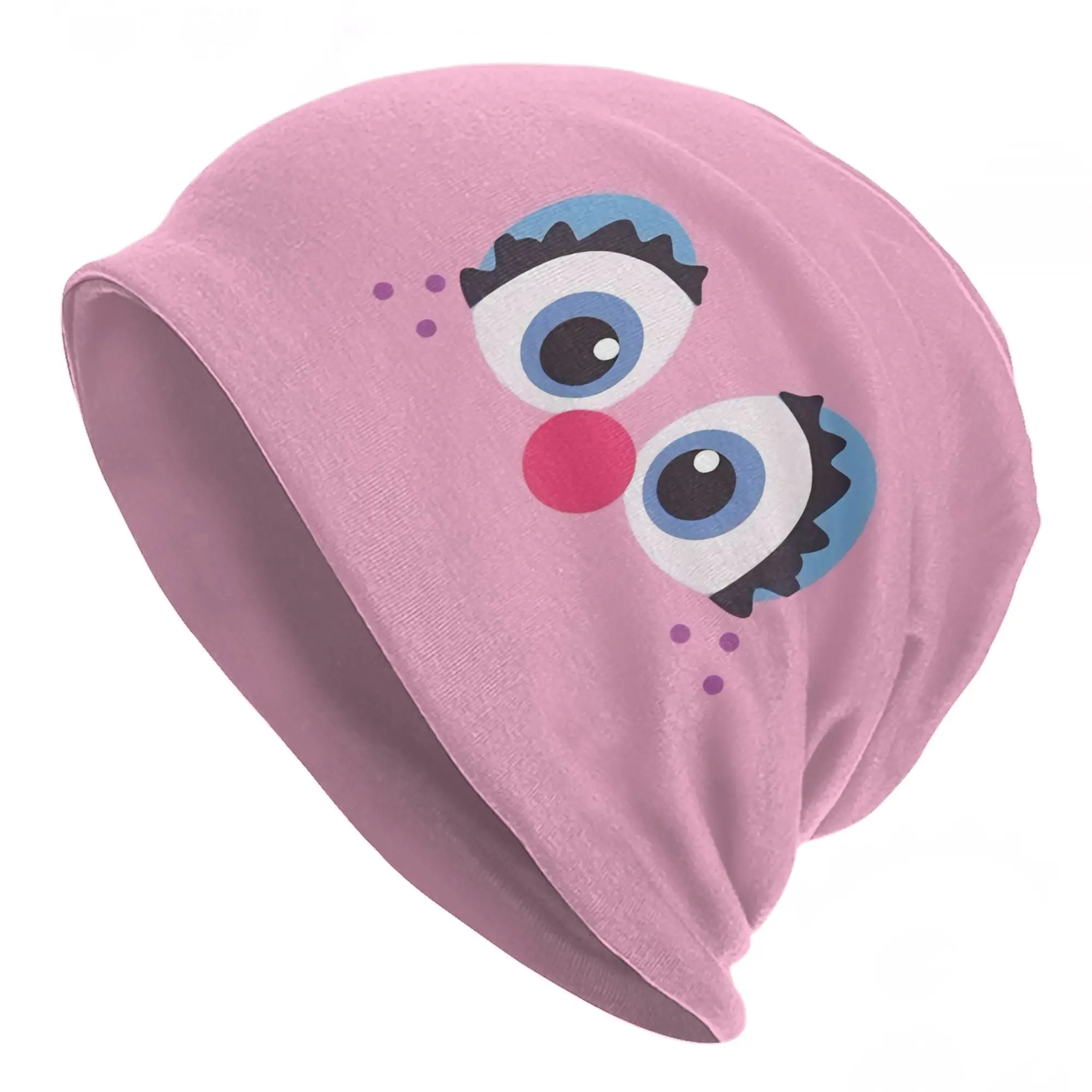 Abby Pink Cute Skullies Beanies Hats Sesamed Street Hip Hop 