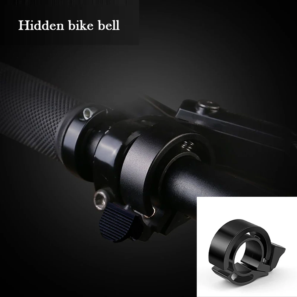 Bicycle Bell Super Loud Mountain Bike Universal Adult Bicycle Invisible Horn Riding Equipment Accessories Invisible Horn Folding