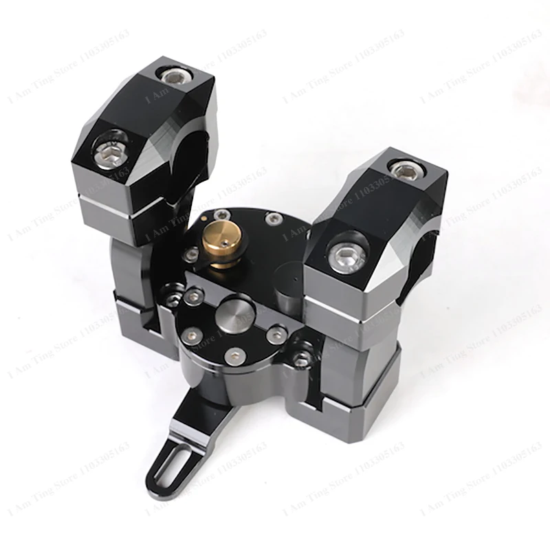 Motorcycle Steering Dampers Steering Stabilizer Shock Absorber Kit Reversed Safety Control For CFMOTO 450MT 800MTX Explore