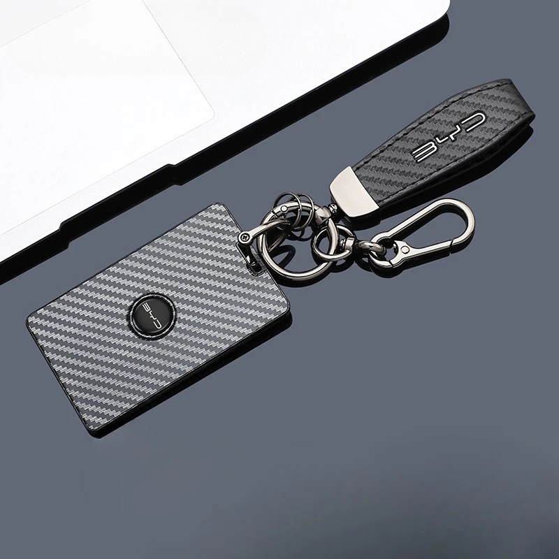 ABS Car Key Case Cover Shell Protector Fob Holder for BYD Xia 2026 2025 DMI Excellence Business Accessories Keybag