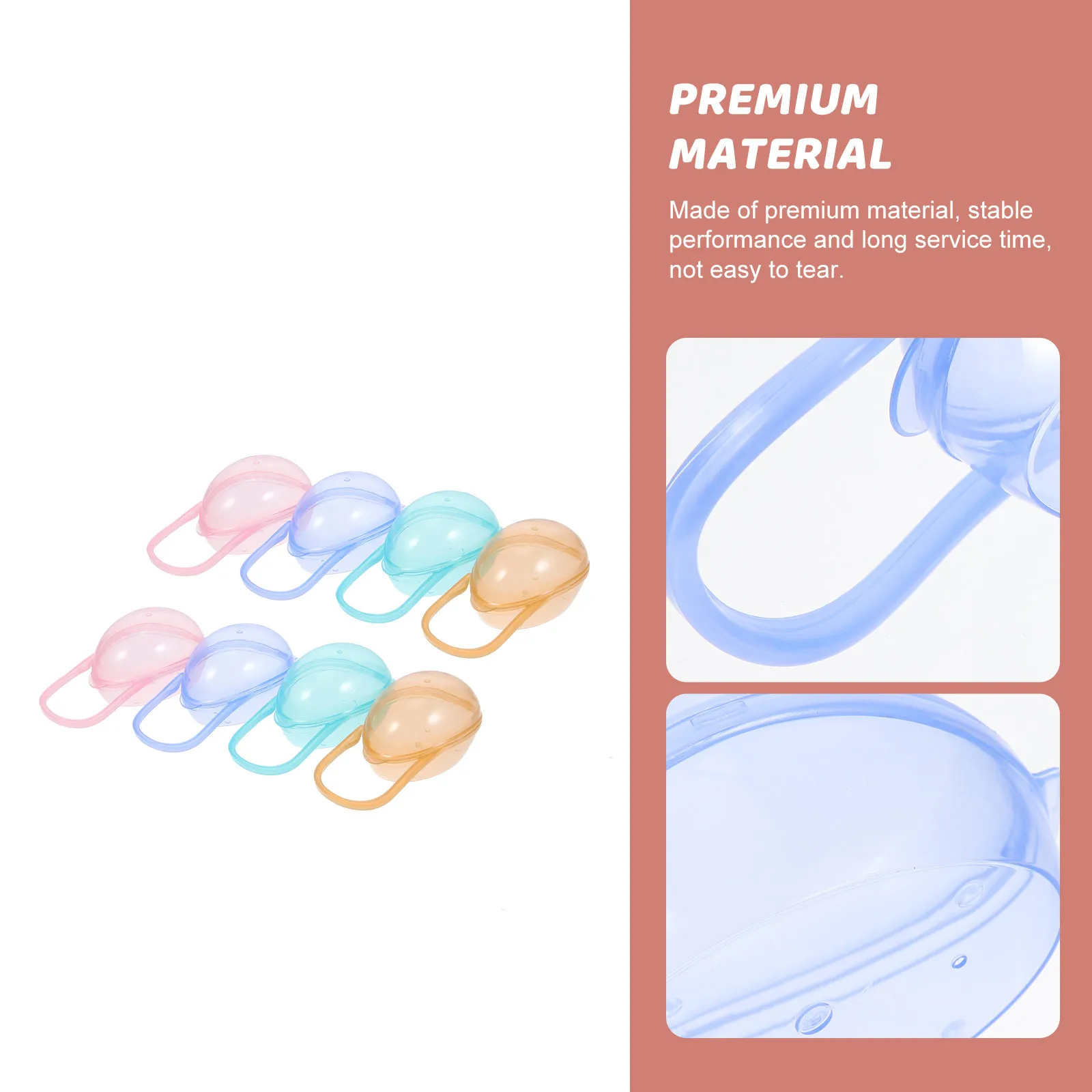 8 stücke Schnuller Fällen Baby Milch Nippel Lagerung Tragbare Halter Box Windel Tasche Premium Schnuller Container Neue Eltern Geschenk