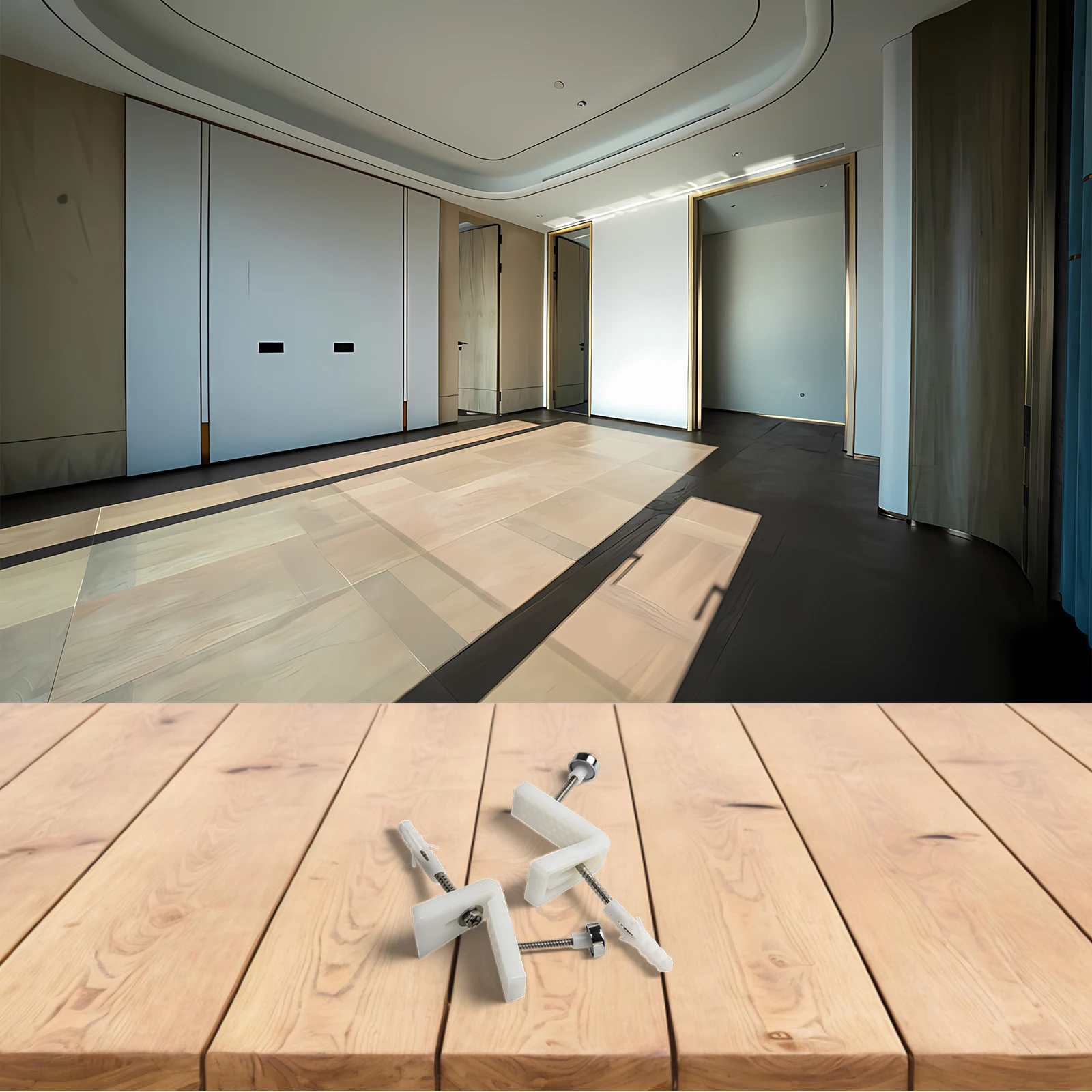 Toilet Foot Complete Set of L Type Toilet Foot Mounting Screws for Reliable Angled Floor Fixing of Your Bathroom Fixtures