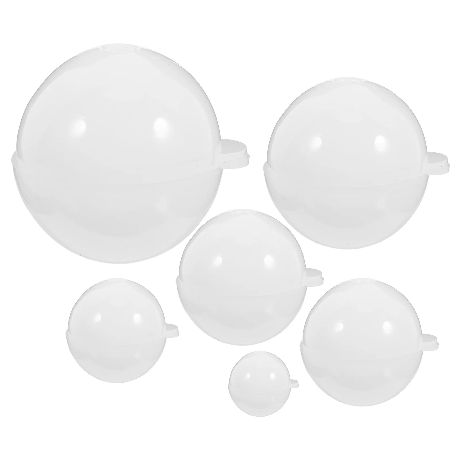 

6 шт. силиконовые формы в форме сферы, капающая смола, форма для хрустального шара, сделай сам, декоративная лампа, формы для рукоделия, силиконовая форма