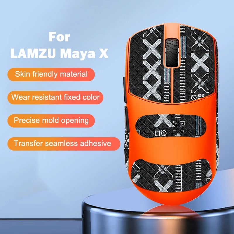 1 ชุด Stable Mouse Grip เทปสเก็ตดูดเหงื่อสติกเกอร์สําหรับ LAMZU Maya X Gaming Mouse เกมคอมพิวเตอร์อุปกรณ์เสริม