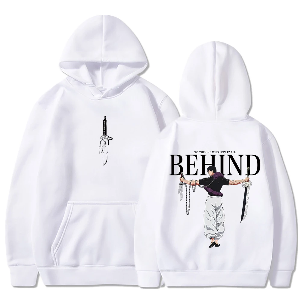 2026 Anime Unisex Fushiguro Toji Manga Kapuzenpullover Gothic Sweatshirt Hip-Hop Street Style Fleece Sweatshirt – Detail 3