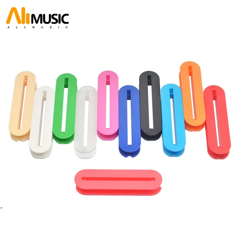 

12Pcs Blade Style Pickup Bobbin for Humbucker 68x18MM Slug Bobbin Dual Coil Pickup Bobbin Multi Colour