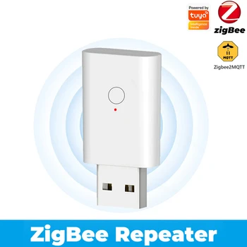 Tuya ZigBee 3.0 مكرر إشارة مكبر صوت أحادي USB موسع لتطبيق الحياة الذكية يعمل مع بوابة زيجبي الأجهزة المنزلية الذكية