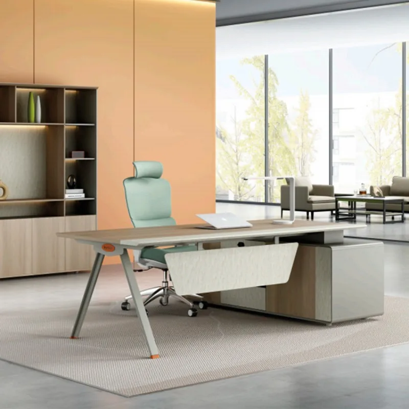 

Boss table, desk, simple modern office furniture, office table and chair combination, manager table, desk, computer desk