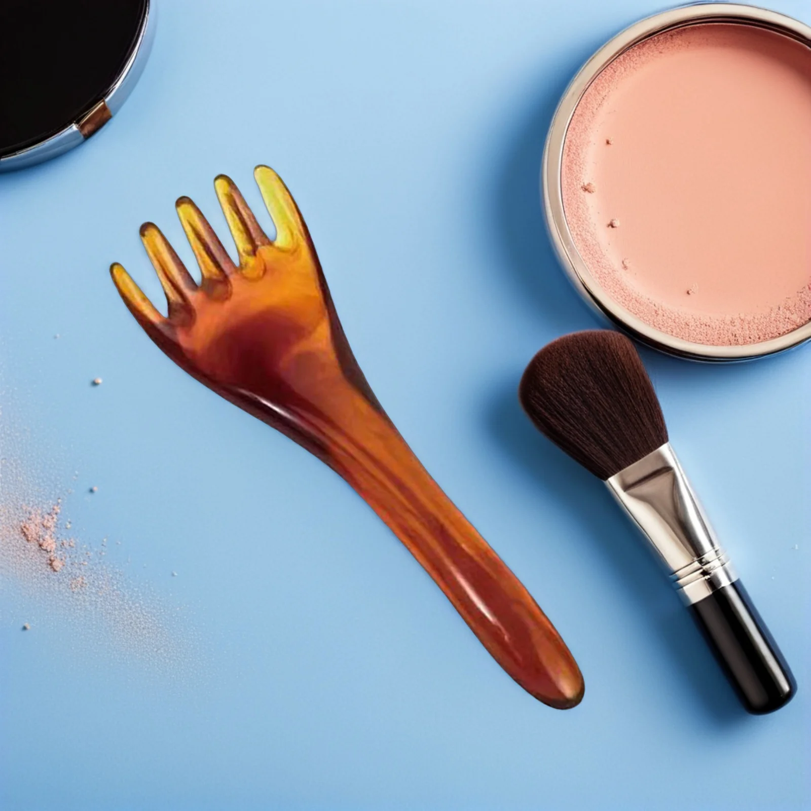 

4 шт., массажер для головы, смоляная расческа для роста волос, облегчение боли, расслабляющий массажный инструмент, массажер для головы, скребок для волос