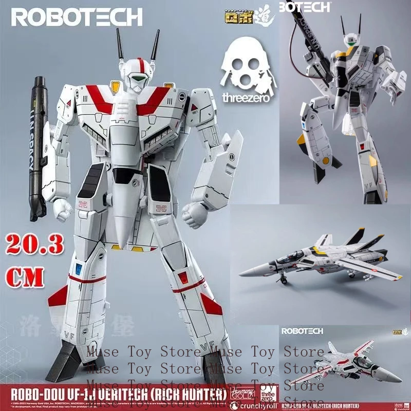 

In Stock Threezero Macross Robotech VF-1J VF1J Rick Hunter VF-1S VF1S Roy Focker 1/60 Action Figures Toy Gift Collection