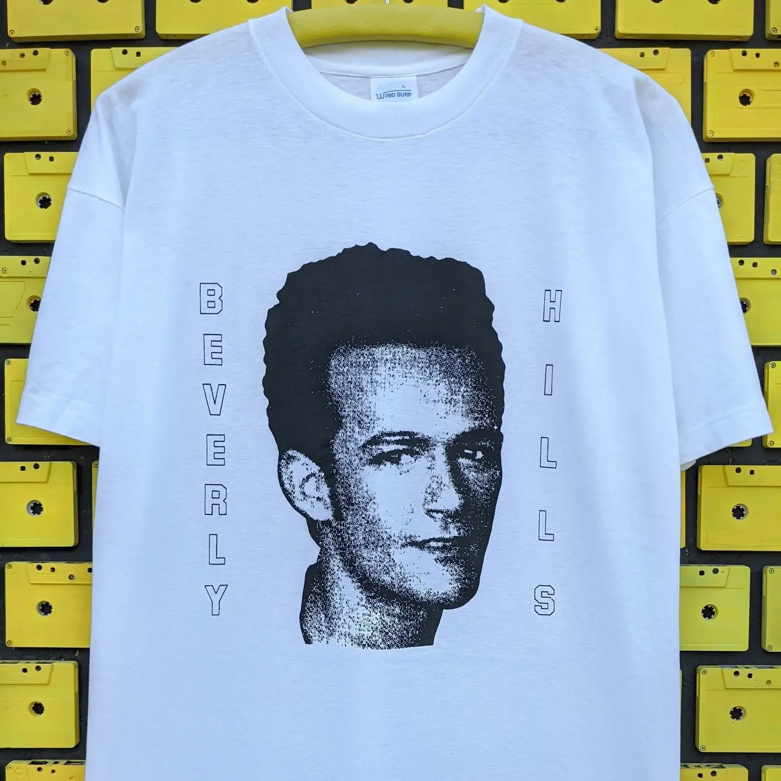 Vintage 90s Luke Perry T Shirt Dylan Mckay Beverly Hills 90210T Shirtn Drama TV Series Movie Bootleg Merch Size M vintage