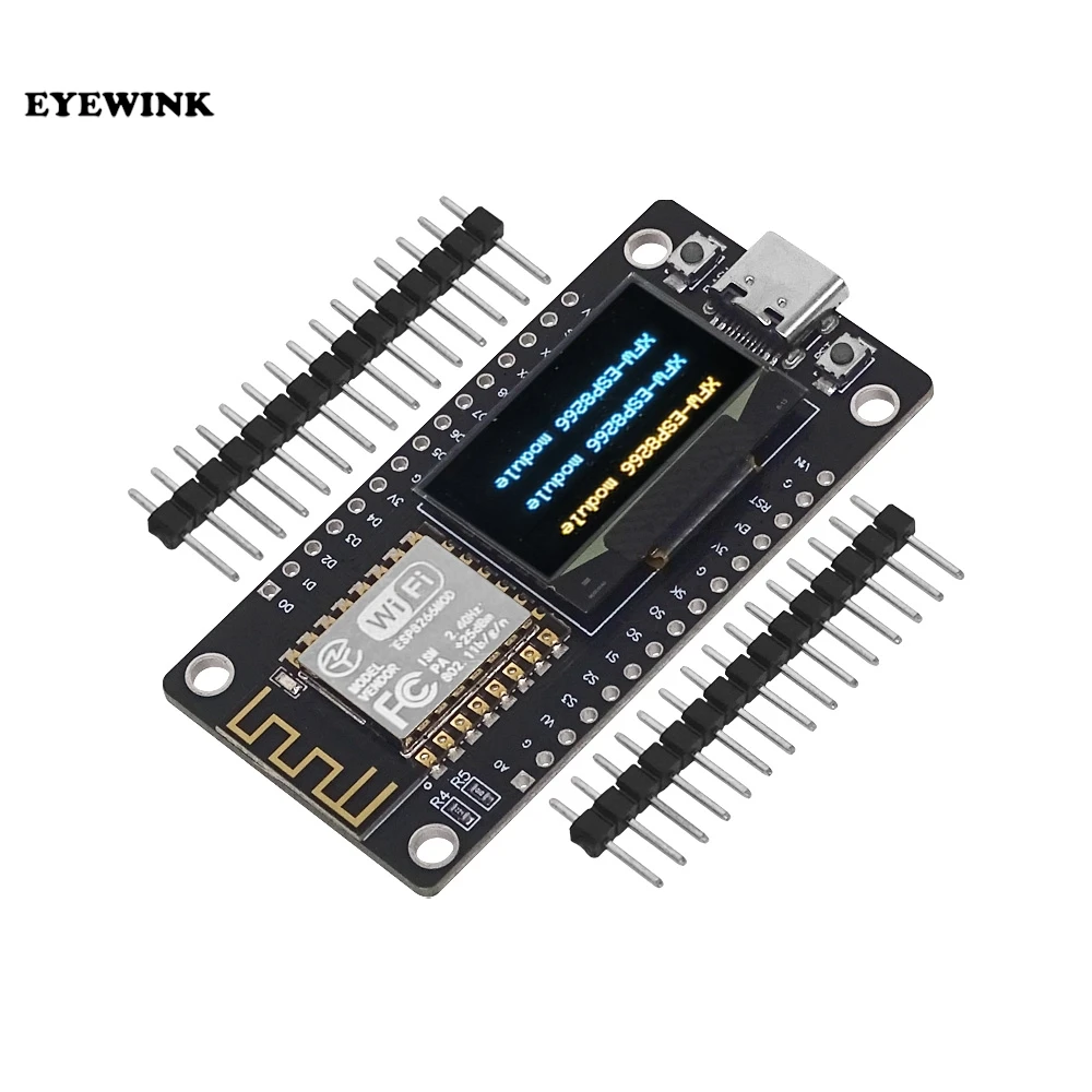 Płyta rozwojowa NodeMCU ESP8266 ESP-12F moduł Wi-Fi IoT z wyświetlacz OLED 0,96