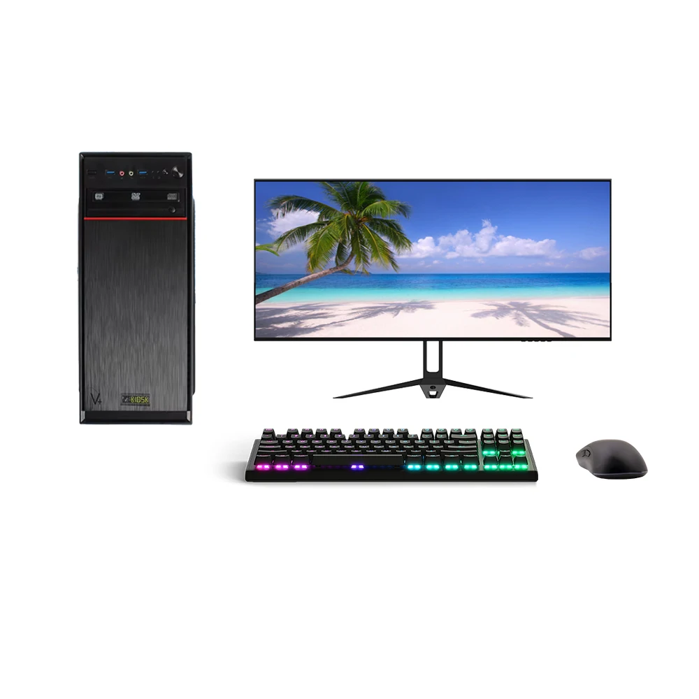 I7 i9 14900K RAM DDR5 16G 32G RTX4090 SSD 512G 1TB gaming desktop DIY assembly computer host full set 4K 32inch water cooling