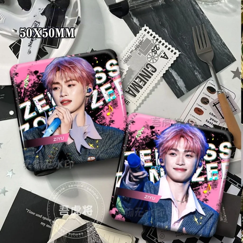 セレブハンサムジーユ音楽祭新作コスプレ周辺グッズインスタ風スクエア手作りバーピンバッジ