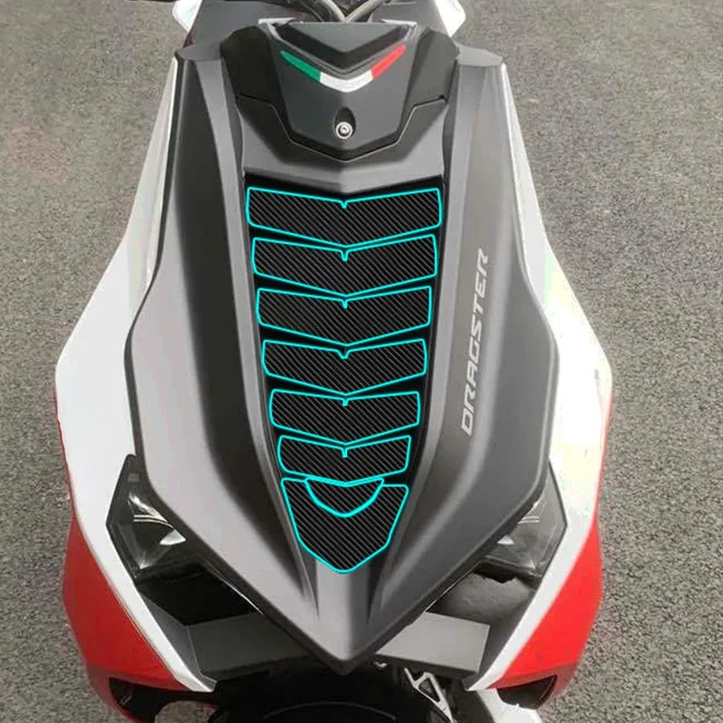 For Italjet Dragster 200 2021 2022 Motorcycle Bodywork Fairing Sticker Tank Pads Gas Knee Grip Traction Sticker