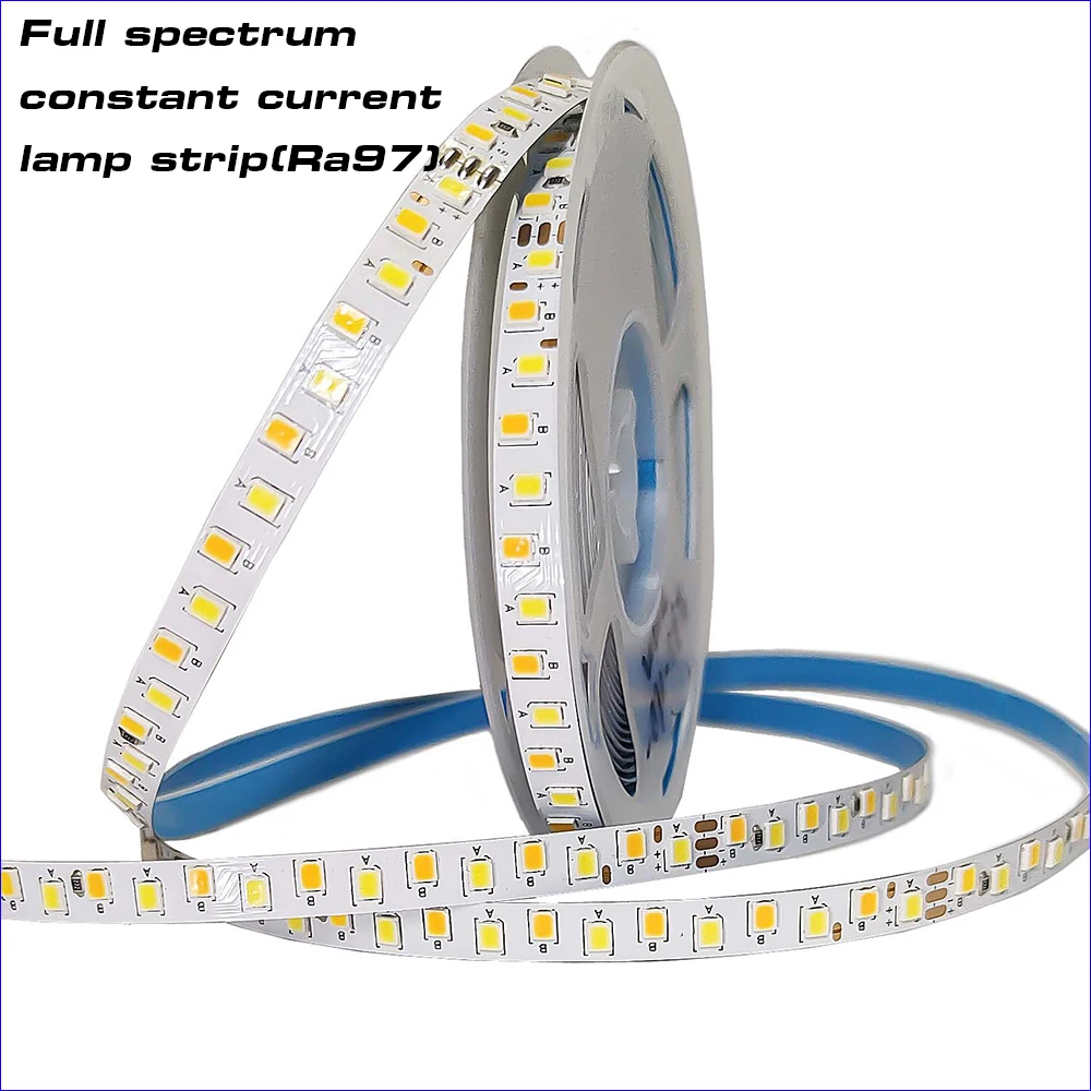 Ra97）5meters Constant Current full spectrum eye prtection LED Strip 10W×2/Meter SANAN Chip 2835-160D-7mm