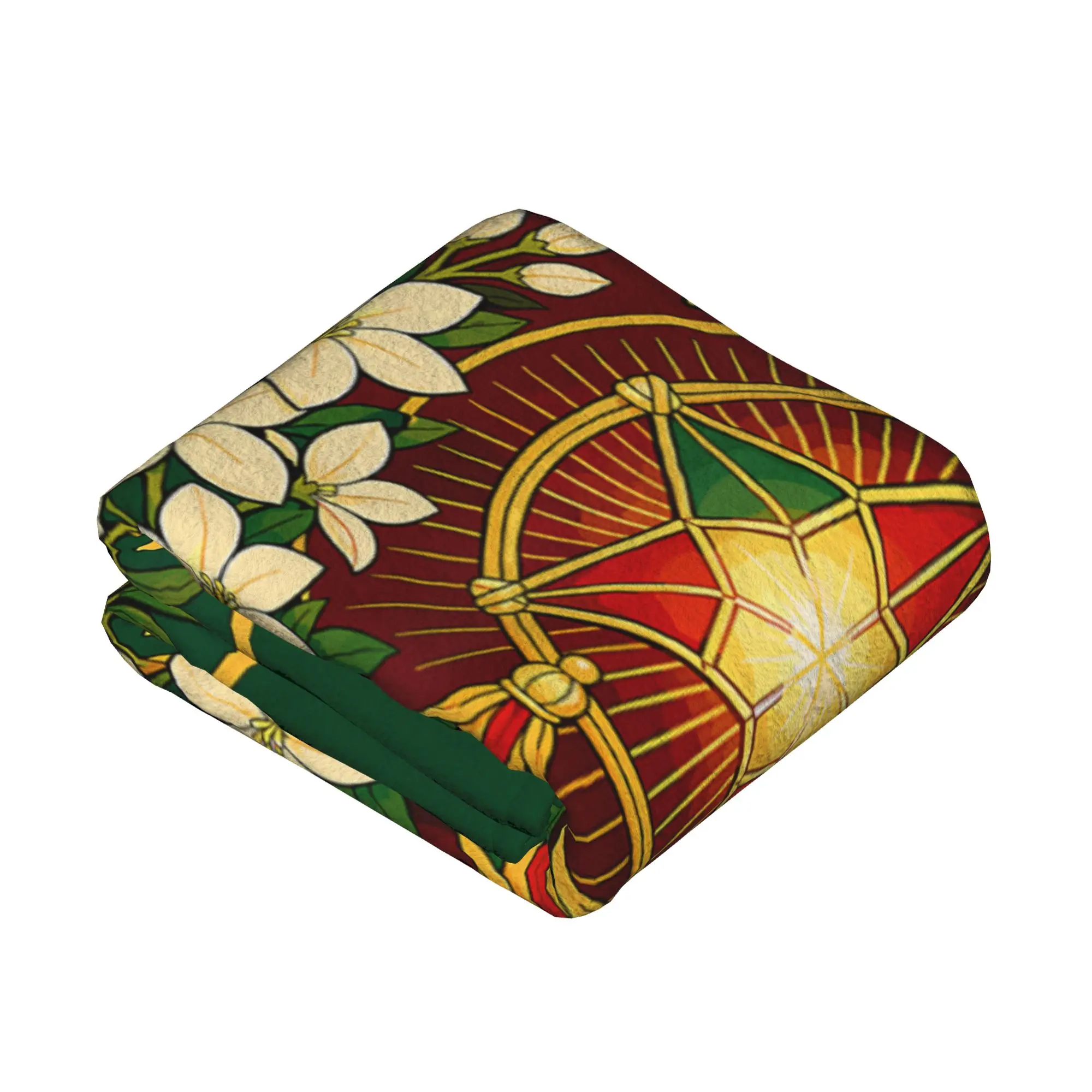 Philippines Christmas Parol Blanket Flannel  Soft Throw Blanket for Bedroom Sofa Bedspread
