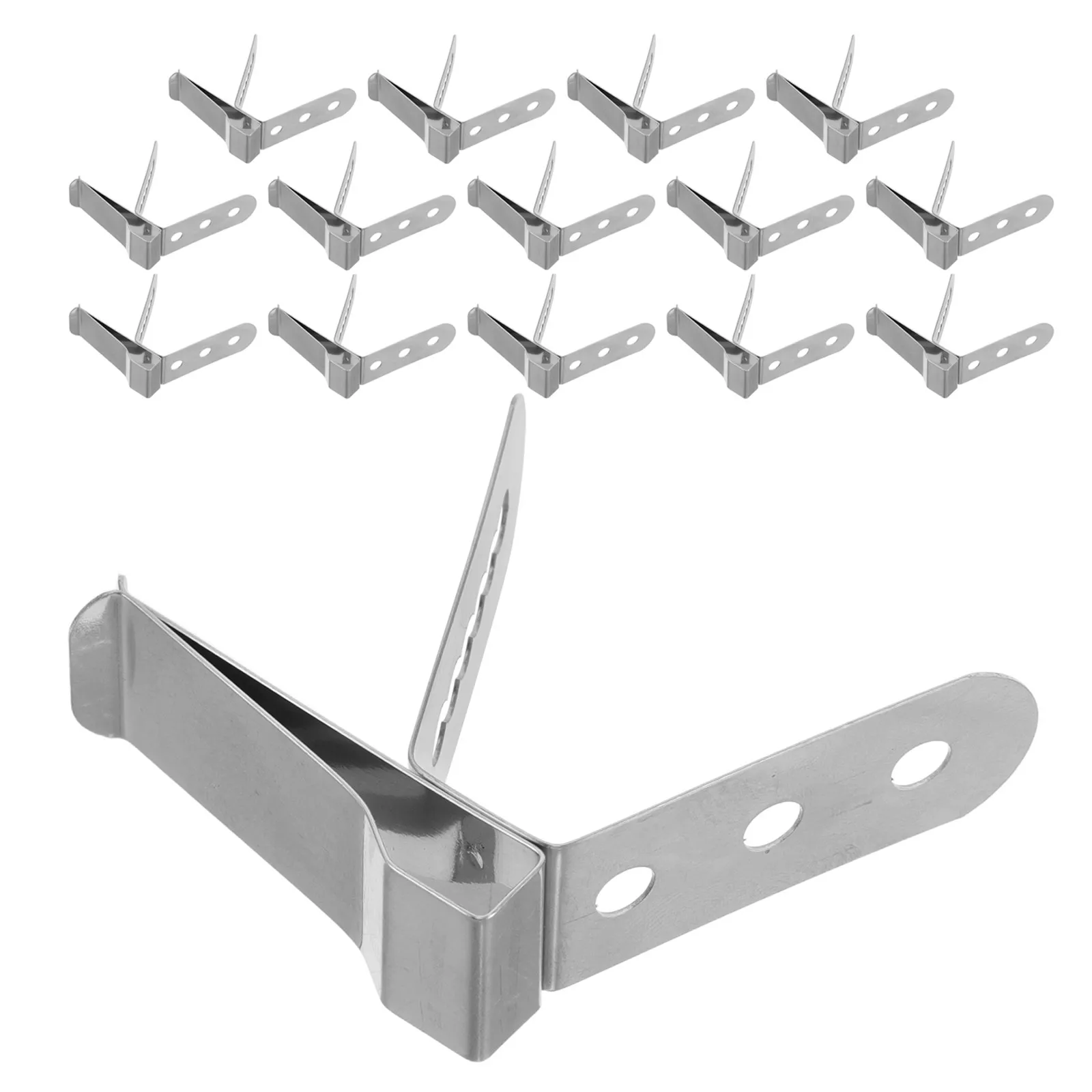 12Pcs Thermometer Probe Clip Cooking Thermometer Holder Grill Probe Holder Stable Pot Clip Accurate Temperature Reading for Bbq