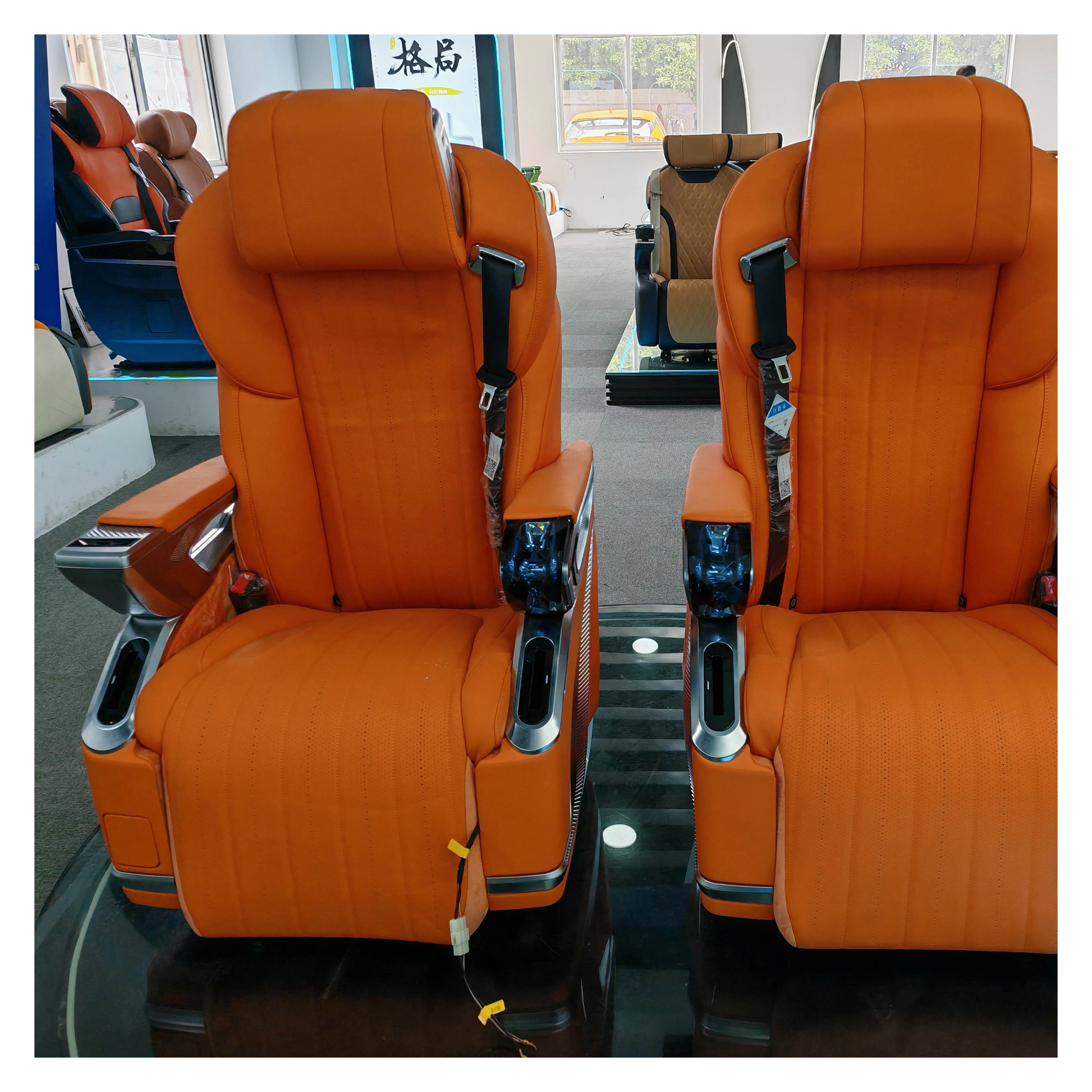 High End Crystal Throne Series MPV Seat - Factory Direct Luxury Car Interior for Vito Vclass Sprinter Metris