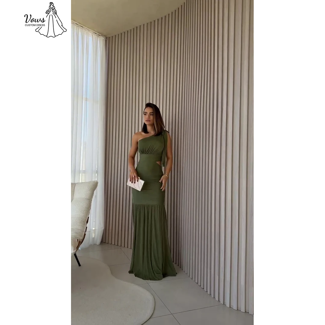 

Vows High Quality Evening Dresses for Special Occasions Round Neck Line A Modest Evening Dress 2026 Woman Custom Made Prom Brand