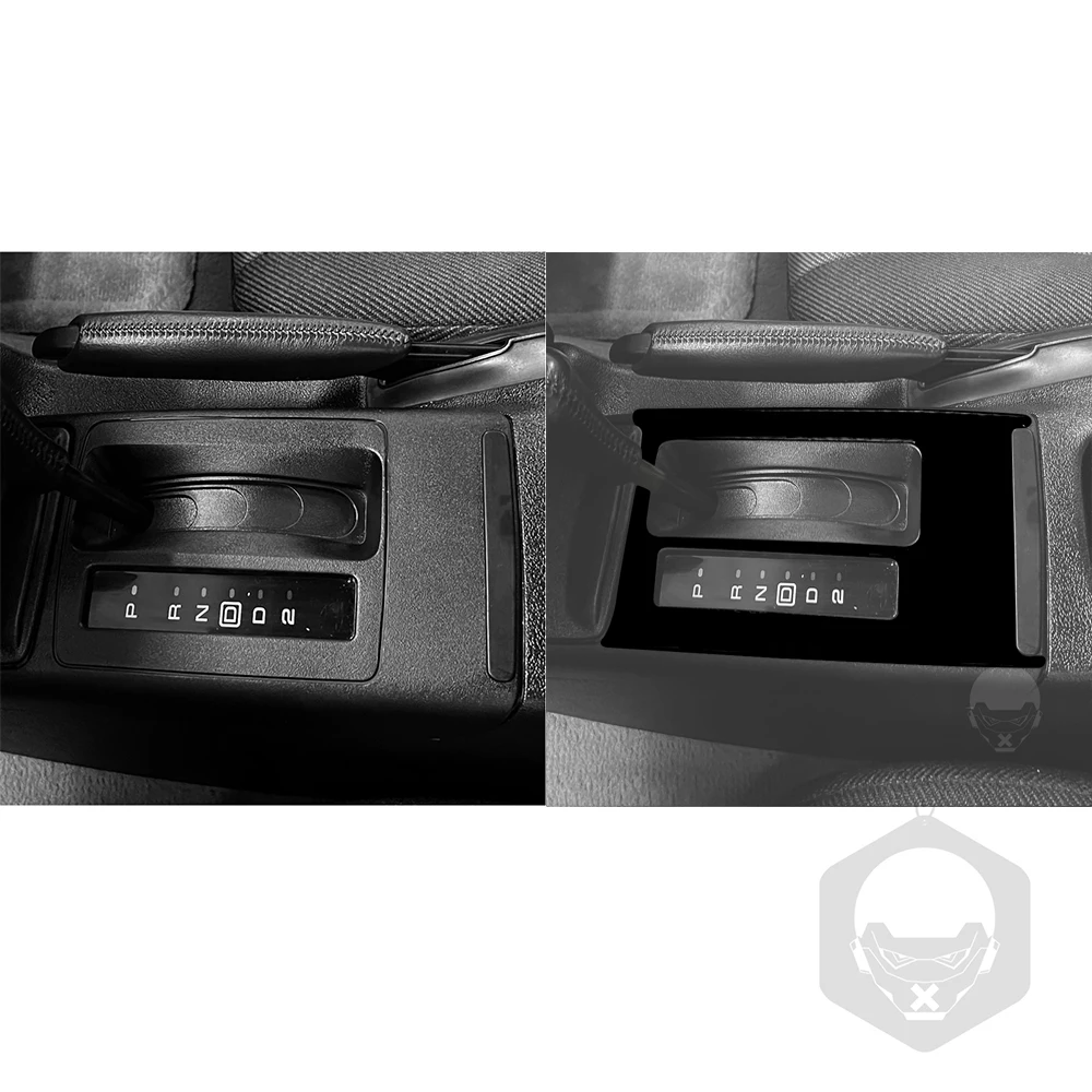 Pour Chevrolet Camaro 1993-1996, garniture de protection du panneau de commande de la console centrale noire piano, accessoires de voiture, autocollant intérieur